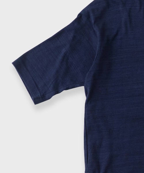 superNova.（スーパーノヴァ）の「superNova./スーパーノヴァ Frog Button Tee Tシャツ 夏服（Tシャツ/カットソー・メンズ・ネイビー/レッド・M/S）」の4枚目の写真