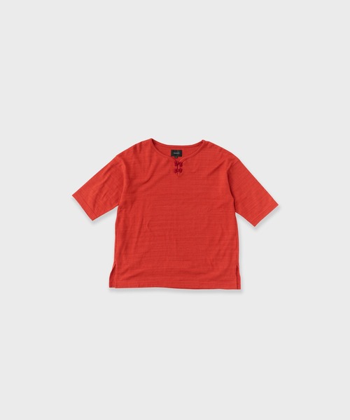 superNova.（スーパーノヴァ）の「superNova./スーパーノヴァ Frog Button Tee Tシャツ 夏服（Tシャツ/カットソー・メンズ・ネイビー/レッド・M/S）」の11枚目の写真