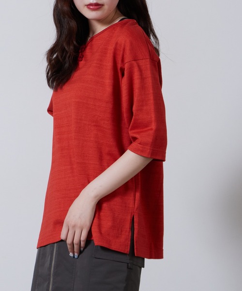 superNova.（スーパーノヴァ）の「superNova./スーパーノヴァ Frog Button Tee Tシャツ 夏服（Tシャツ/カットソー・メンズ・ネイビー/レッド・M/S）」の10枚目の写真