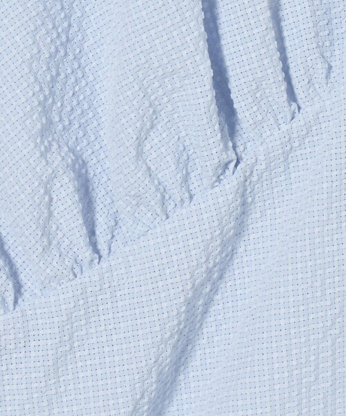 EMMEL REFINES(エメルリファインズ)の「<EMMEL REFINES>EM カラミタンブラー カタフリル ブラウス(シャツ/ブラウス・レディース・ブラック/ライトブルー/ホワイト・FREE)」の14枚目の写真