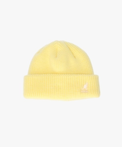 KANGOL(カンゴール)の「KANGOL/カンゴール CARDINAL 2WAY BEANIE(ニットキャップ/ビーニー・レディース・ブラック/ダークグレー/オフホワイト/ブラウン系その他/イエロー系その他・ONE SIZE)」の5枚目の写真