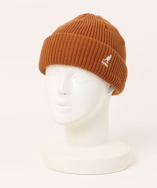 KANGOL(カンゴール)の「KANGOL/カンゴール CARDINAL 2WAY BEANIE(ニットキャップ/ビーニー・レディース・ブラック/ダークグレー/オフホワイト/ブラウン系その他/イエロー系その他・ONE SIZE)」の17枚目の写真