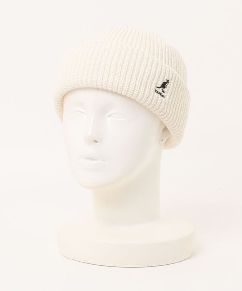 KANGOL(カンゴール)の「KANGOL/カンゴール CARDINAL 2WAY BEANIE(ニットキャップ/ビーニー・レディース・ブラック/ダークグレー/オフホワイト/ブラウン系その他/イエロー系その他・ONE SIZE)」の19枚目の写真