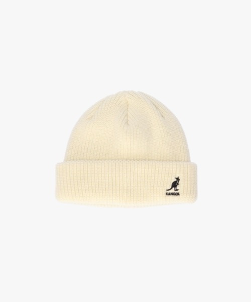 KANGOL(カンゴール)の「KANGOL/カンゴール CARDINAL 2WAY BEANIE(ニットキャップ/ビーニー・レディース・ブラック/ダークグレー/オフホワイト/ブラウン系その他/イエロー系その他・ONE SIZE)」の13枚目の写真