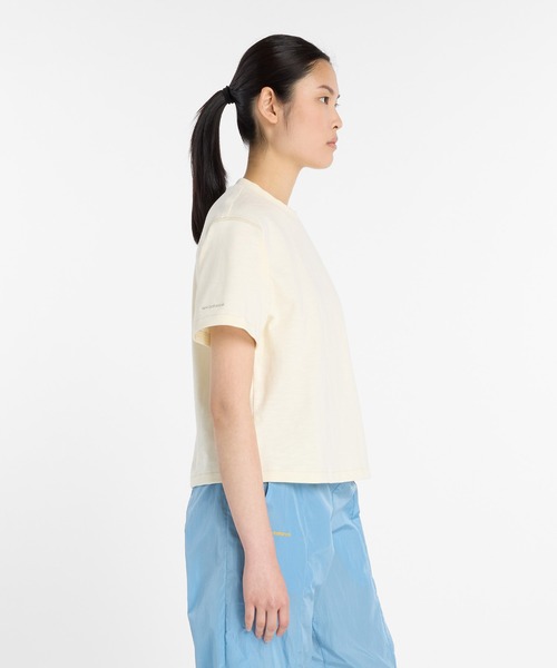 NEW BALANCE（ニューバランス）の「NB Grey ショートスリーブTシャツ（Tシャツ/カットソー・レディース・ダークグレー/アイボリー・SMALL/X-LARGE/LARGE/MEDIUM）」の3枚目の写真