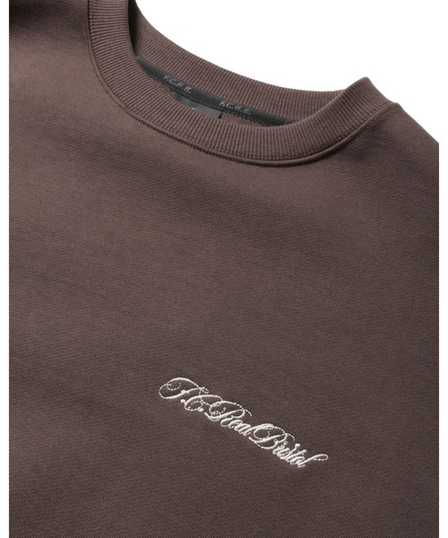 F.C.Real Bristol(エフシーレアルブリストル)の「SCRIPT CREWNECK SWEAT(スウェット・メンズ・グリーン/ブラウン/オフホワイト/ブラック・XX-LARGE/X-LARGE/LARGE/MEDIUM/SMALL)」の9枚目の写真