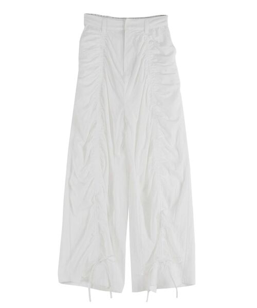 EVRIS（エヴリス）の「ドロストフレアパンツ（その他パンツ・レディース・ホワイト/レッド/ブラック・MEDIUM/SMALL）」の22枚目の写真