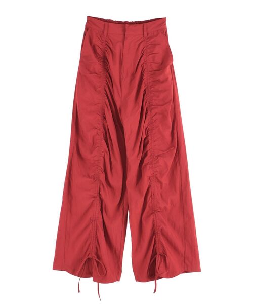 EVRIS（エヴリス）の「ドロストフレアパンツ（その他パンツ・レディース・ホワイト/レッド/ブラック・MEDIUM/SMALL）」の21枚目の写真