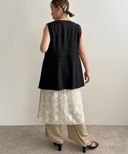 アシメデザインジレ LHELBIE│Eimee Law & LHELBIE 公式オンラインストア