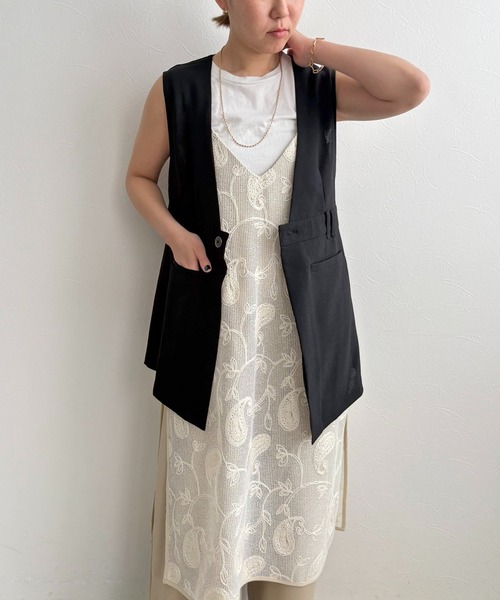 アシメデザインジレ LHELBIE│Eimee Law & LHELBIE 公式オンラインストア