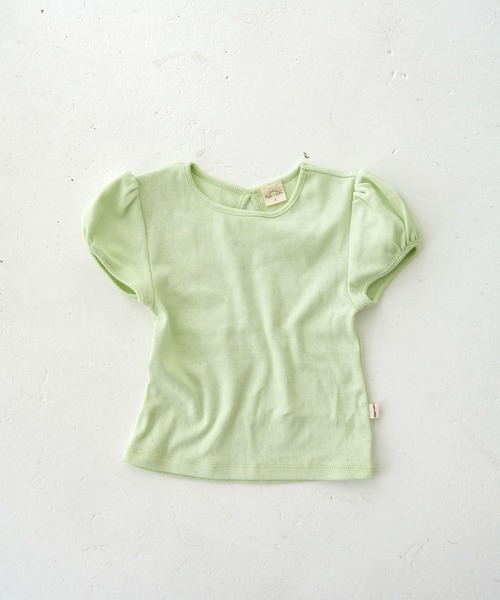 URBAN RESEARCH DOORS(アーバンリサーチドアーズ)の「Pippi+Lotta Eyelet puff T-shirts(KIDS)(Tシャツ/カットソー・キッズ・ピンク/ラベンダー/グリーン系その他/アイボリー・MEDIUM/LARGE/X-LARGE/XX-LARGE)」の3枚目の写真
