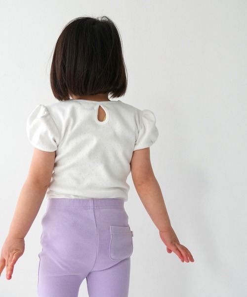 URBAN RESEARCH DOORS(アーバンリサーチドアーズ)の「Pippi+Lotta Eyelet puff T-shirts(KIDS)(Tシャツ/カットソー・キッズ・ピンク/ラベンダー/グリーン系その他/アイボリー・MEDIUM/LARGE/X-LARGE/XX-LARGE)」の11枚目の写真