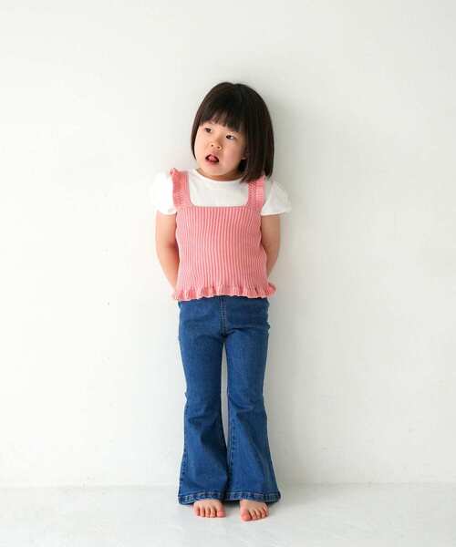 URBAN RESEARCH DOORS(アーバンリサーチドアーズ)の「Pippi+Lotta Eyelet puff T-shirts(KIDS)(Tシャツ/カットソー・キッズ・ピンク/ラベンダー/グリーン系その他/アイボリー・MEDIUM/LARGE/X-LARGE/XX-LARGE)」の16枚目の写真