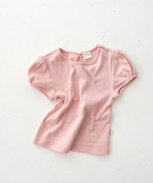 URBAN RESEARCH DOORS(アーバンリサーチドアーズ)の「Pippi+Lotta Eyelet puff T-shirts(KIDS)(Tシャツ/カットソー・キッズ・ピンク/ラベンダー/グリーン系その他/アイボリー・MEDIUM/LARGE/X-LARGE/XX-LARGE)」の17枚目の写真