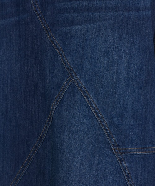 KATHARINE ROSS（キャサリンロス）の「【KATHARINE ROSS】リメイク風ストレッチデニムスカート（デニムスカート・レディース・ライトブルー/ブルー・MEDIUM）」の4枚目の写真