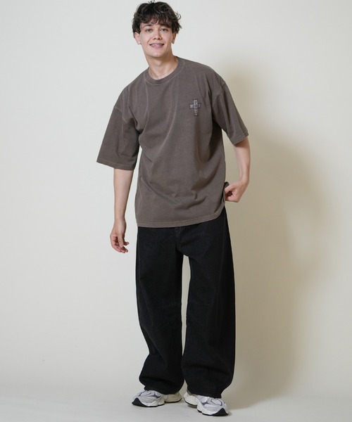 DOGTOWN（ドッグタウン）の「DOGTOWN/ドッグタウン バックプリントTシャツ 253DT1ST001（Tシャツ/カットソー・メンズ・アイボリー/ブラック/ブラウン・M/L/XL）」の17枚目の写真