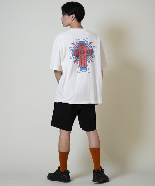 DOGTOWN（ドッグタウン）の「DOGTOWN/ドッグタウン バックプリントTシャツ 253DT1ST001（Tシャツ/カットソー・メンズ・アイボリー/ブラック/ブラウン・M/L/XL）」の8枚目の写真