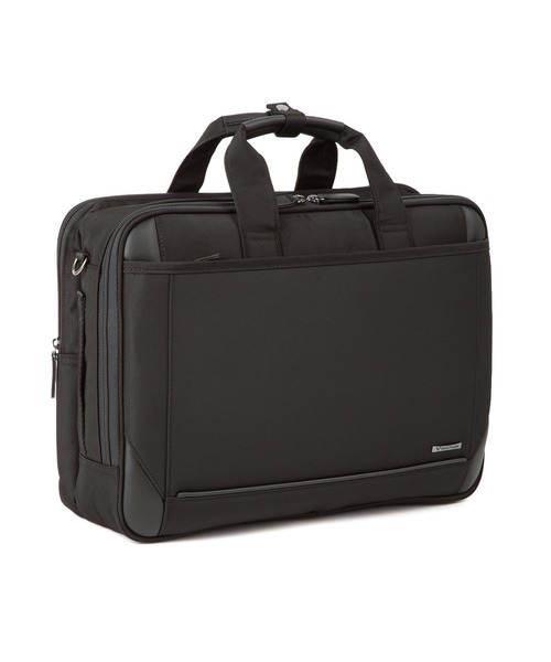 World Traveler(ワールドトラベラー)の「クラトス B4サイズ収納可能 14inchPC収納 2気室 65333(ビジネスバッグ・メンズ・ブラック・FREE)」の4枚目の写真