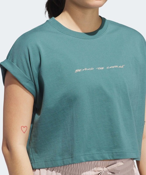 ビヨンド ザ コース バックグラフィック Tシャツ【adidas Golf