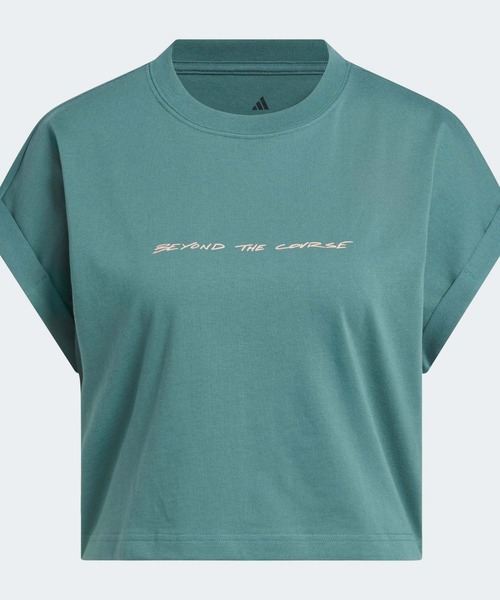 tシャツ ビヨンド ザ コース バックグラフィック Tシャツ「adidas Golf/アディダスゴルフ」 レディース ビヨンド ザ コース バックグラフィック Tシャツ【adidas Golf