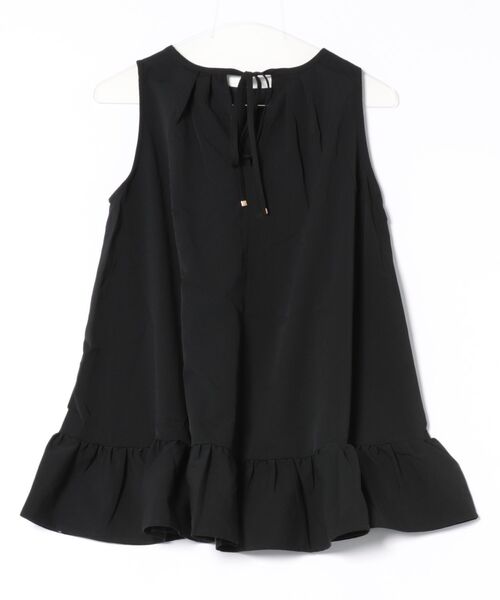 coca（coca）（コカ）の「裾切替フレアチュニック（チュニック・レディース・ホワイト/ブラック・L/M/S）」の22枚目の写真