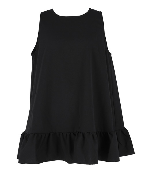 coca（coca）（コカ）の「裾切替フレアチュニック（チュニック・レディース・ホワイト/ブラック・L/M/S）」の21枚目の写真