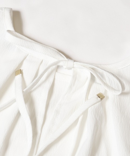 coca（coca）（コカ）の「裾切替フレアチュニック（チュニック・レディース・ホワイト/ブラック・L/M/S）」の16枚目の写真