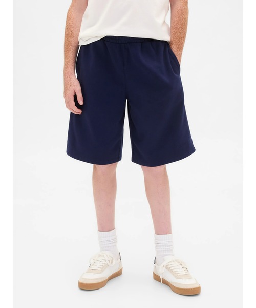 GAP(ギャップ)の「8.5インチ ヴィンテージソフト バギースウェットショートパンツ (キッズ)(スウェットパンツ・キッズ・ブルー/ネイビー/カモフラージュ・110cm/120cm/130cm/140cm/150cm/160cm)」の1枚目の写真