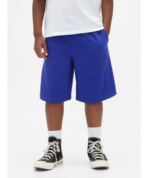 GAP(ギャップ)の「8.5インチ ヴィンテージソフト バギースウェットショートパンツ (キッズ)(スウェットパンツ・キッズ・ブルー/ネイビー/カモフラージュ・110cm/120cm/130cm/140cm/150cm/160cm)」の2枚目の写真