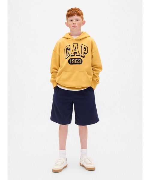GAP(ギャップ)の「8.5インチ ヴィンテージソフト バギースウェットショートパンツ (キッズ)(スウェットパンツ・キッズ・ブルー/ネイビー/カモフラージュ・110cm/120cm/130cm/140cm/150cm/160cm)」の5枚目の写真