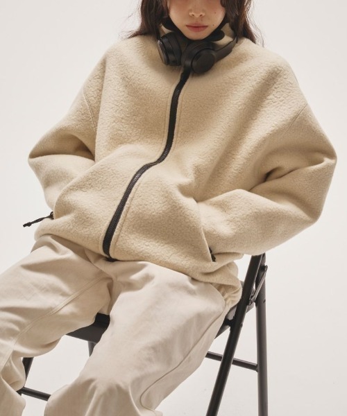 TODAYFUL Woolboa Zip Jacket ウールボアジップジャケット/12520205