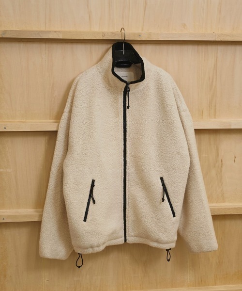 TODAYFUL（トゥデイフル）の「TODAYFUL　Woolboa Zip Jacket ウールボアジップジャケット/12520205（その他アウター・レディース・グレー/キナリ・38）」の10枚目の写真