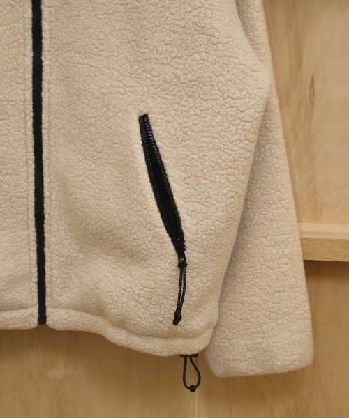 TODAYFUL（トゥデイフル）の「TODAYFUL　Woolboa Zip Jacket ウールボアジップジャケット/12520205（その他アウター・レディース・グレー/キナリ・38）」の12枚目の写真