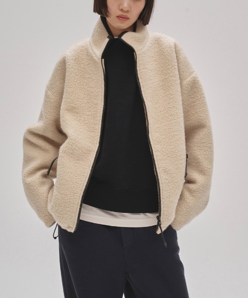 TODAYFUL Woolboa Zip Jacket ウールボアジップジャケット/12520205