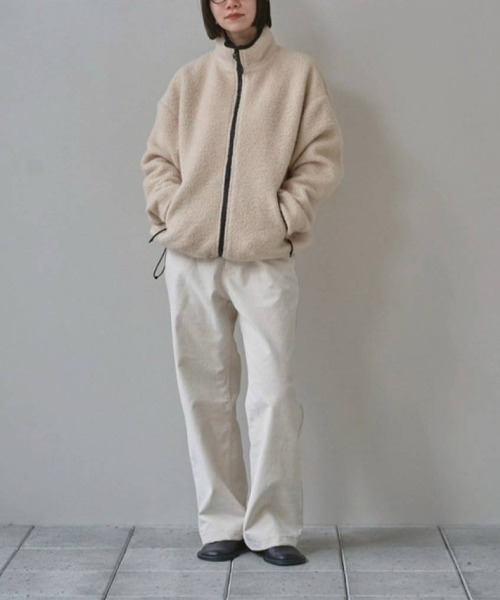 TODAYFUL Woolboa Zip Jacket ウールボアジップジャケット/12520205