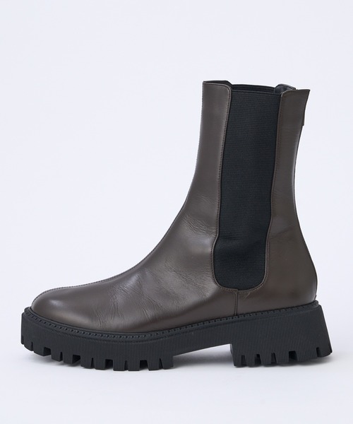 THE PAUSE（ザ ポーズ）の「【THE PAUSE】レザーサイドゴアブーツ（ブーツ・レディース・ブラック/ブラウン・39/38/37/36）」の13枚目の写真