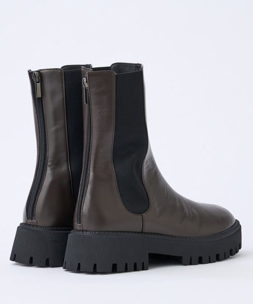 ウィムガゼット ザ ポーズ サイドゴアブーツ レザー 24.5cm ブラック Amazon | [Whim Gazette] [ウィムガゼット] 【THE PAUSE】レザー