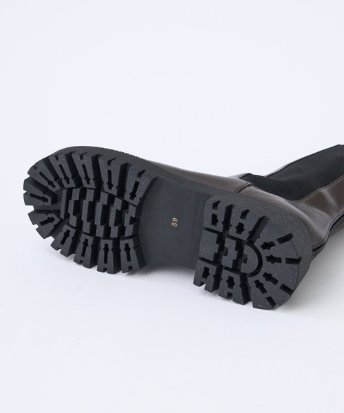 THE PAUSE】レザーサイドゴアブーツ（ブーツ）｜THE PAUSE（ザ ポーズ