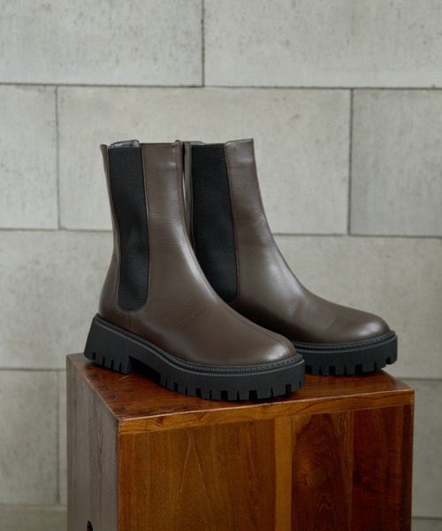 新品　Whim Gazette THE PAUSE サイドゴアブーツ サイズ39 Whim Gazette(ウィム ガゼット)の【THE PAUSE】サイドゴアブーツ通販