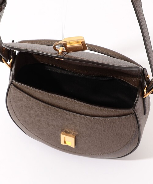 DEMELLIER LONDON（デメリエーロンドン）の「DEMELLIER THE VANCOUVER SADDLE バッグ（ハンドバッグ・レディース・ダークグリーン・FREE）」の9枚目の写真