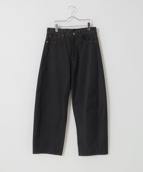 色落ちしないデニム】EVER RAW DENIM バレルレッグ型（デニム