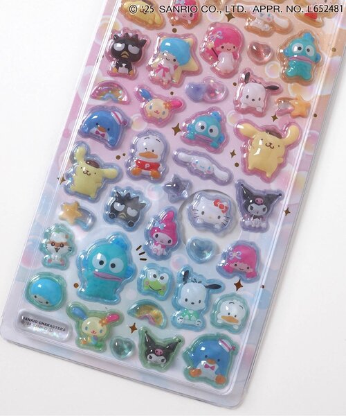 sanrio(サンリオ)の「サンリオうるちゅるポップシール(ステッカー/テープ・キッズ・ピンク/レッド/マルチ/オフホワイト・FREE)」の13枚目の写真