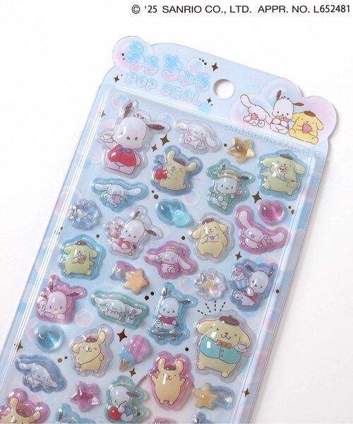 sanrio(サンリオ)の「サンリオうるちゅるポップシール(ステッカー/テープ・キッズ・ピンク/レッド/マルチ/オフホワイト・FREE)」の14枚目の写真