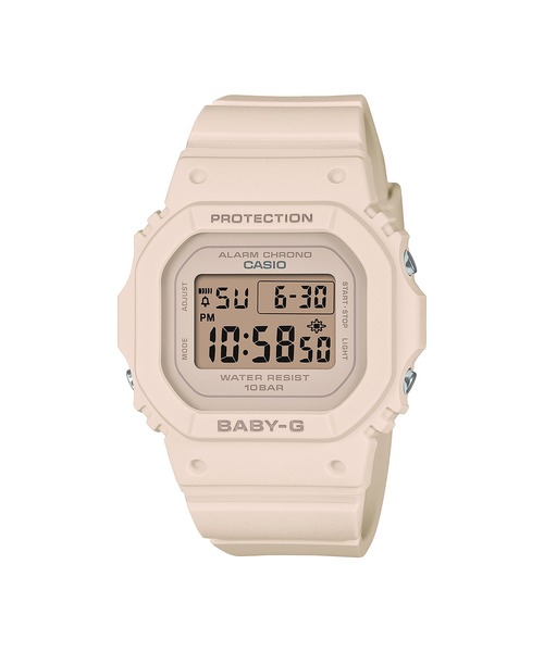 G-SHOCK(ジーショック)の「Pair Model / DW-5600WW-7JF × BGD-565U-4JF(デジタル腕時計・メンズ・ホワイト×ピンク・FREE)」の13枚目の写真