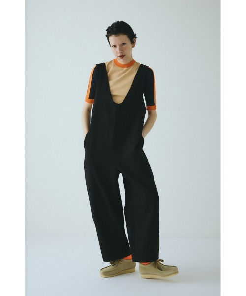 HeRIN.CYE(ヘリンドットサイ)の「Cocoon all in one コクーンオールインワン(つなぎ/オールインワン・レディース・ブラック/ブラウン/グレー・38/36)」の2枚目の写真