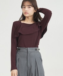 MISCH MASCH | WEB限定 フリルカットソー(Tシャツ/カットソー)