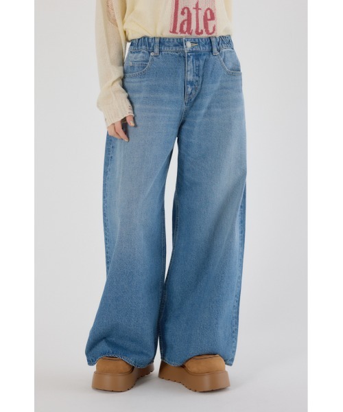 ビッグリボンデニムパンツ（デニムパンツ）｜RODEO CROWNS WIDE BOWL