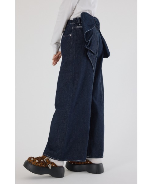 ビッグリボンデニムパンツ（デニムパンツ）｜RODEO CROWNS WIDE