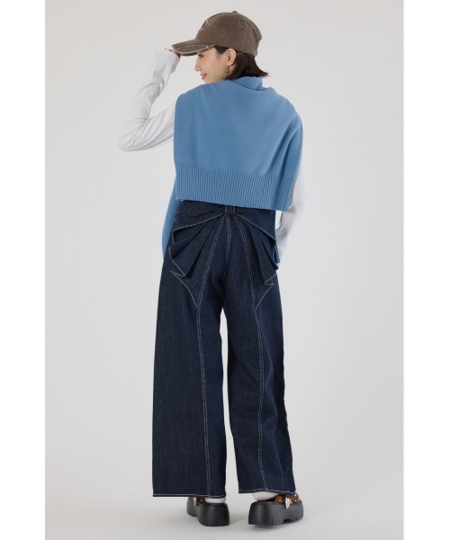 ビッグリボンデニムパンツ（デニムパンツ）｜RODEO CROWNS WIDE