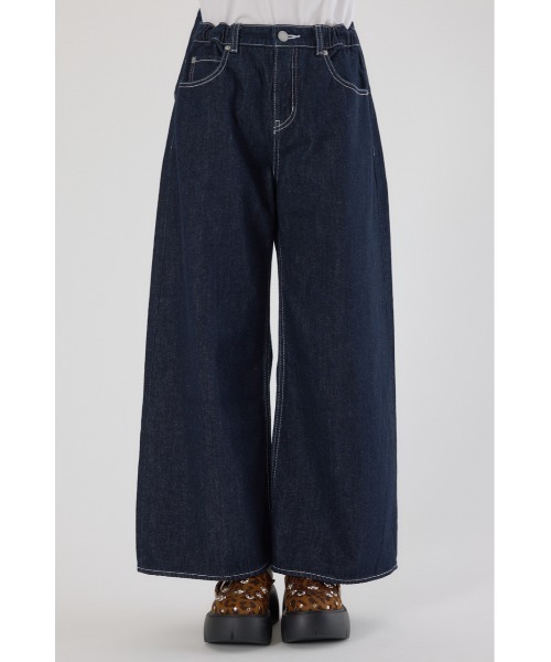 ビッグリボンデニムパンツ　ブルー RODEO CROWNS WIDE BOWL ビッグリボンデニムパンツ（デニムパンツ）｜RODEO CROWNS WIDE